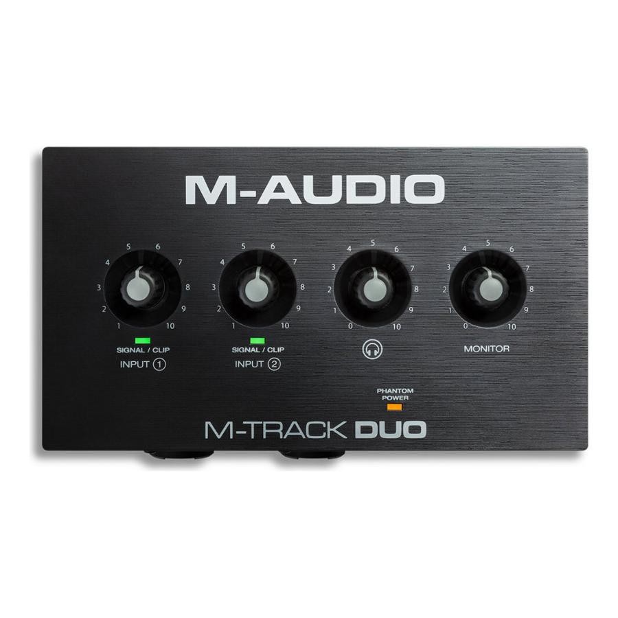 M-AUDIO エムオーディオ M-Audio オーディオインターフェース M-Track Duo MA-REC-020 0694318024997